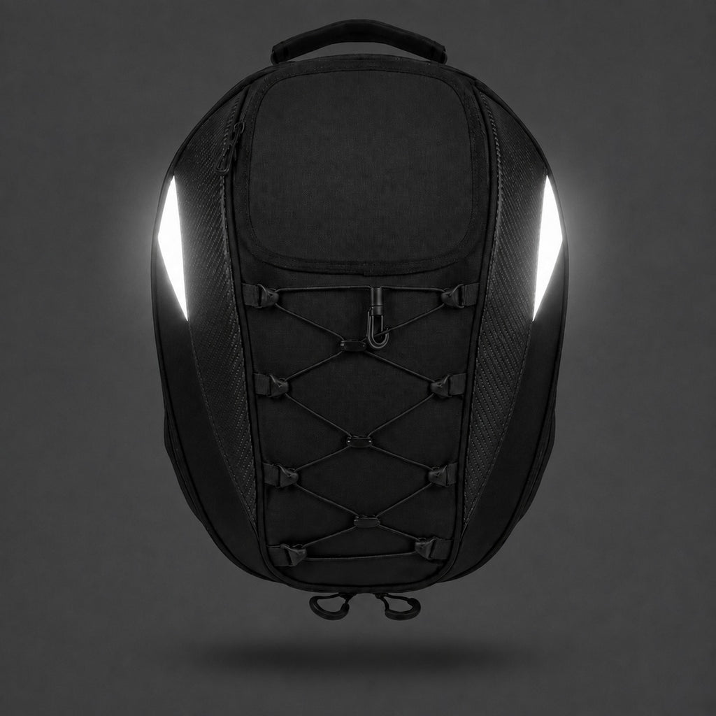 Baú mochila 37 Litros para Moto Expansível Baslu
