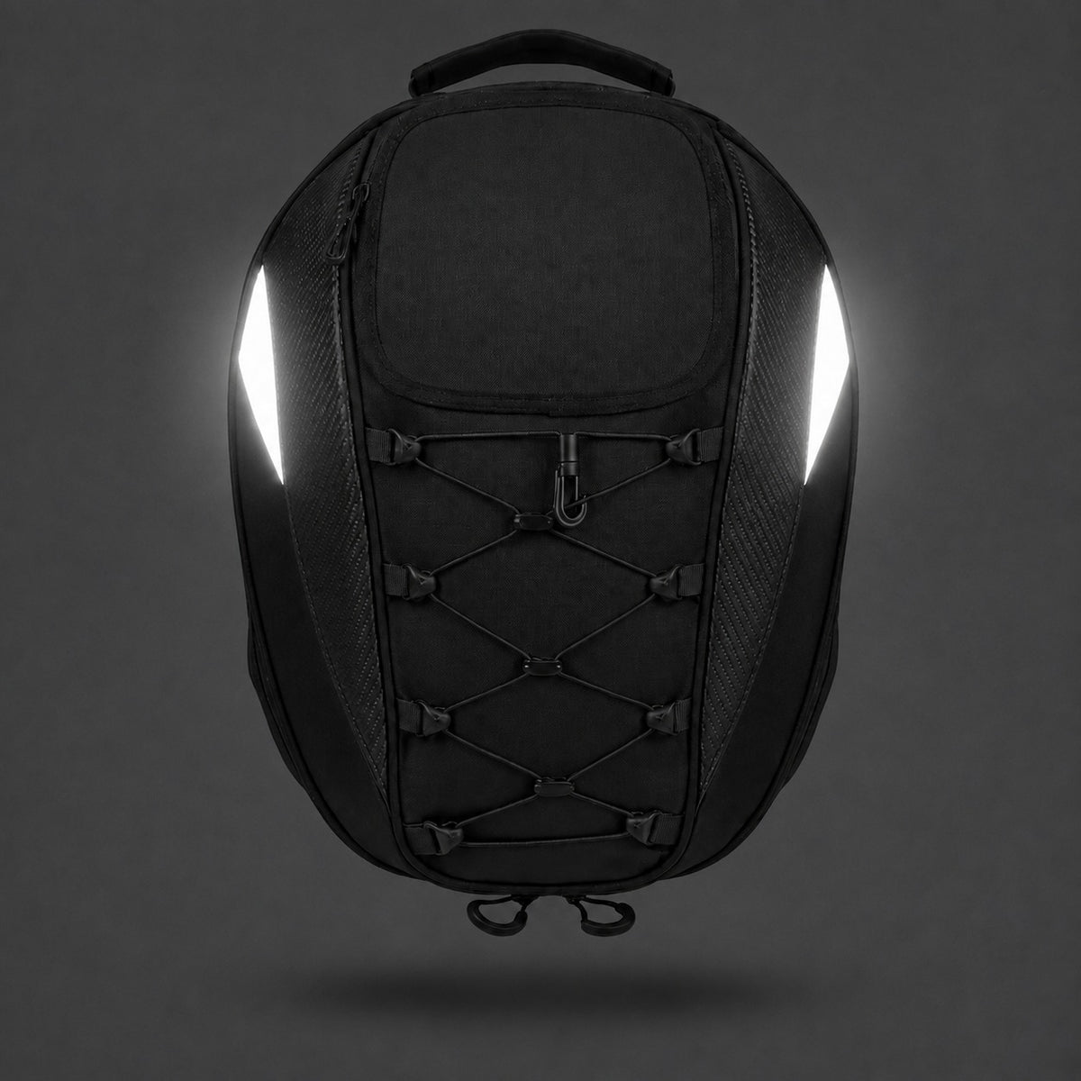Baú mochila 37 Litros para Moto Expansível Baslu