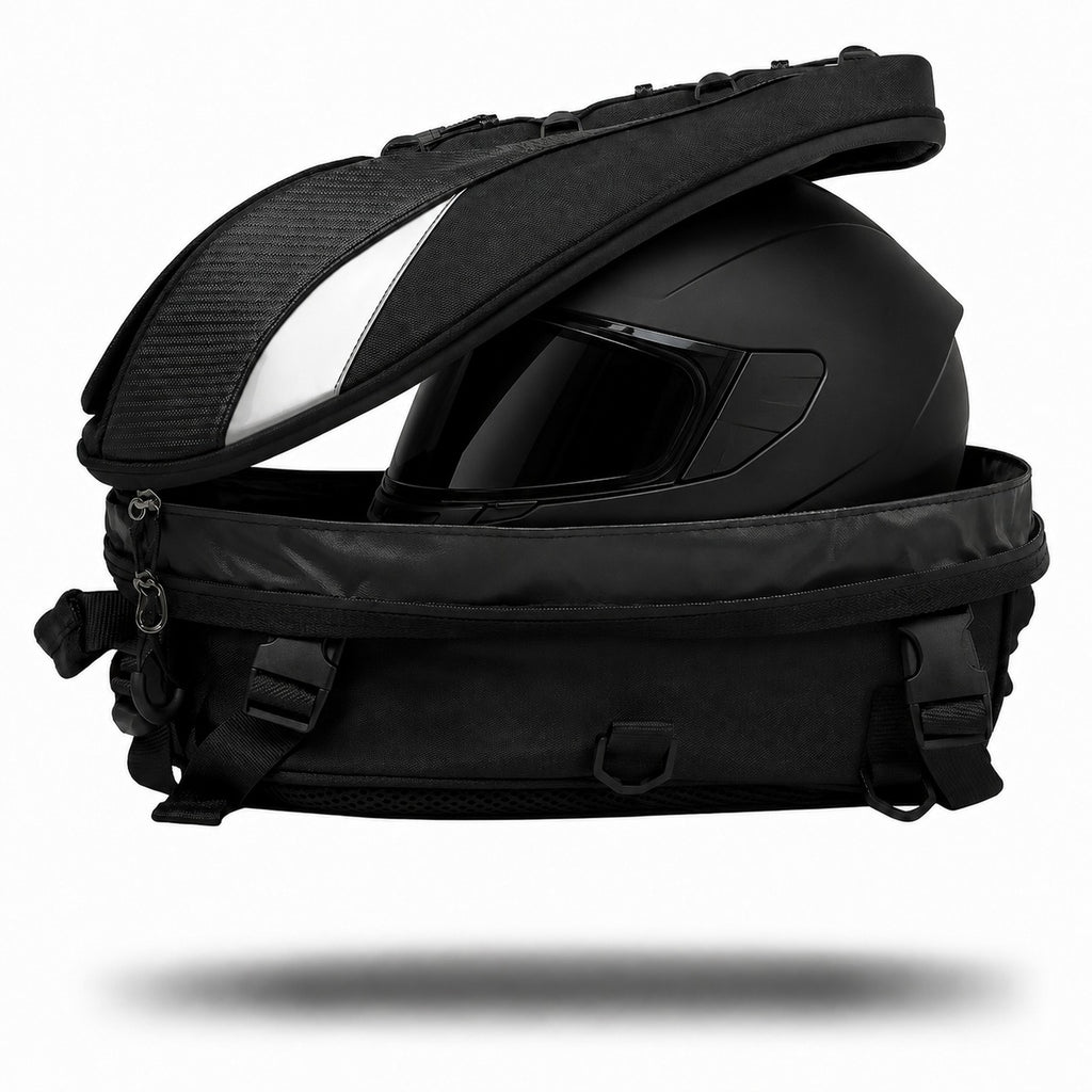 Baú mochila 37 Litros para Moto Expansível Baslu