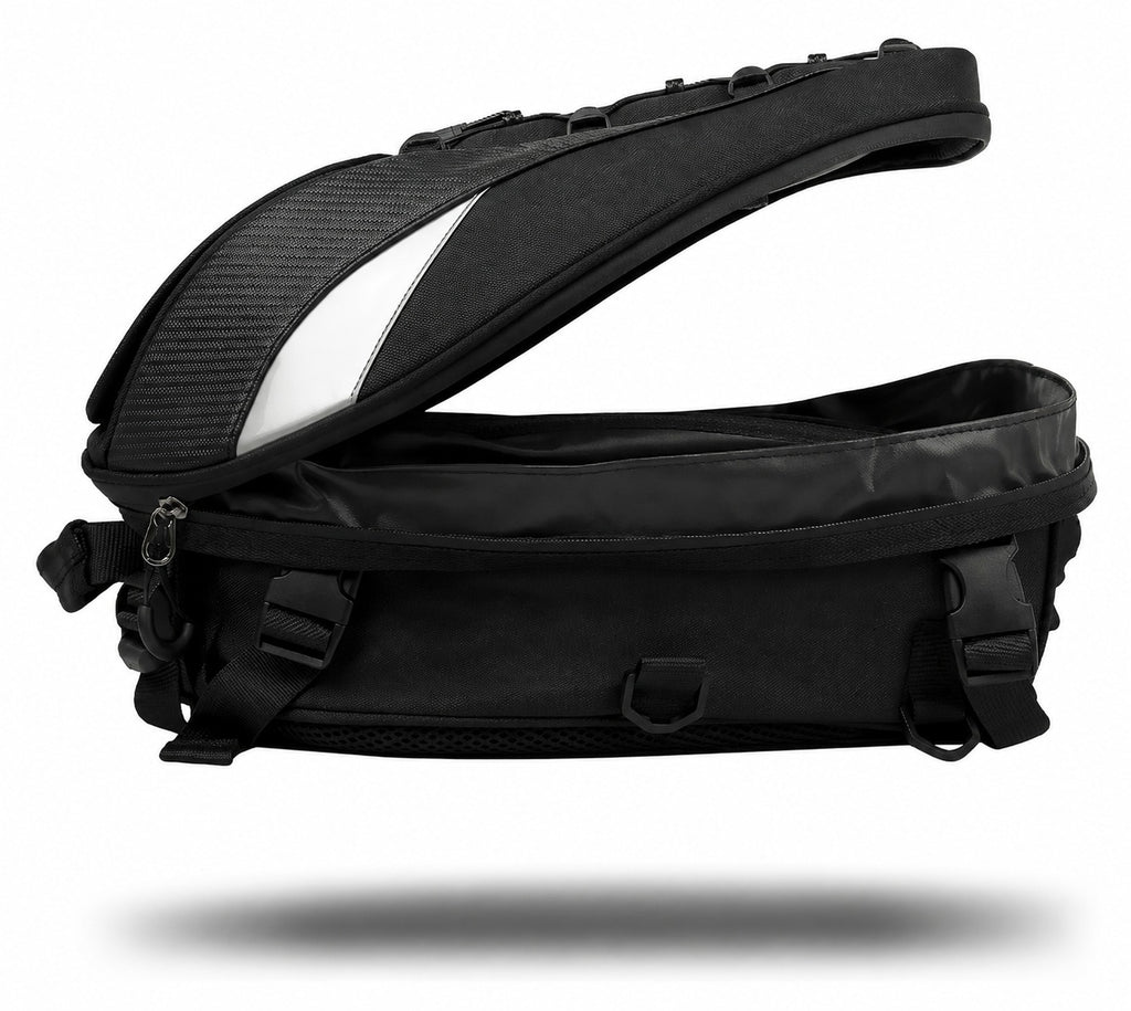 Baú mochila 37 Litros para Moto Expansível Baslu