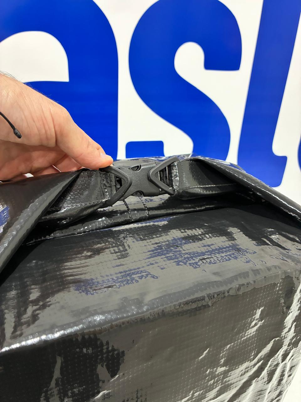 Baú Flexível Baslu 45L, ideal para motoboys e entregadores