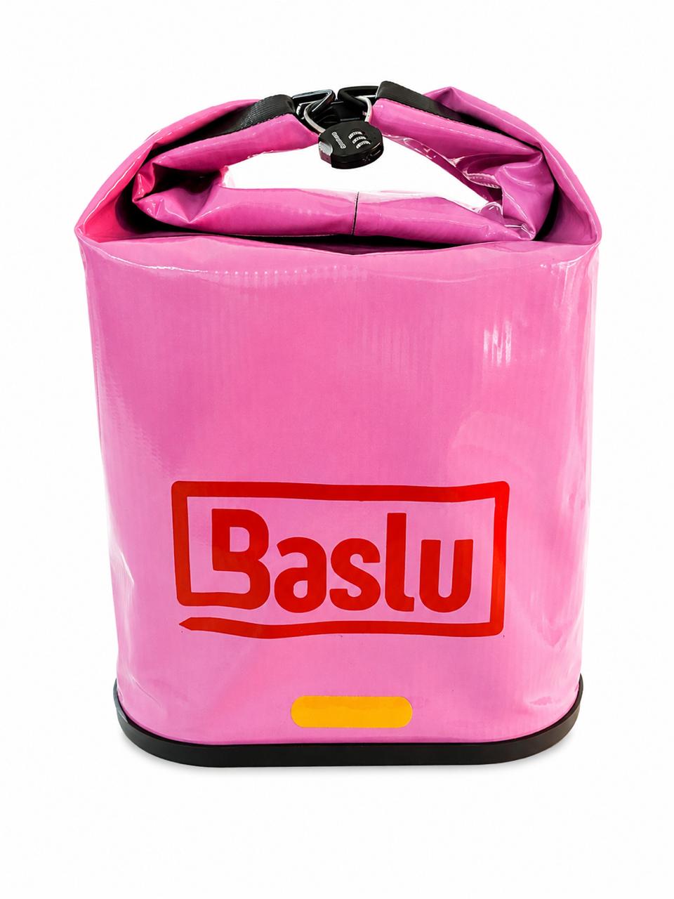 Detalhe do fechamento e vedação impermeável do Baú Flexível Baslu