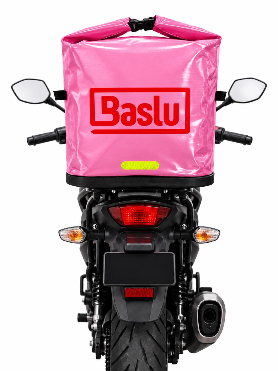 Baú Flexível Baslu 45L compatível com rack e suporte para bauleto