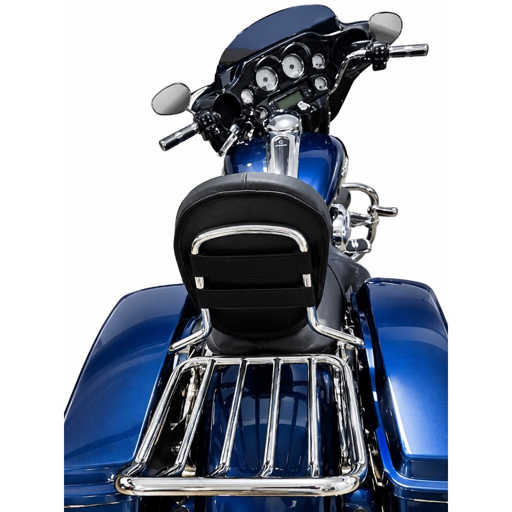 Encosto para sissy bar Baslu, almofada de garupa para moto custom – foto 2