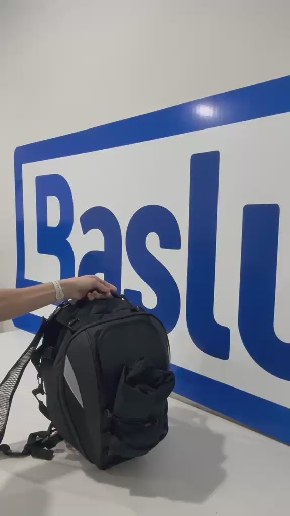 Baú mochila 37 Litros para Moto Expansível Baslu