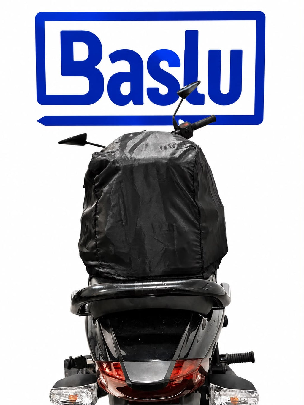 Bolsa Expansiva Alforge Garupa Baslu 21L para moto