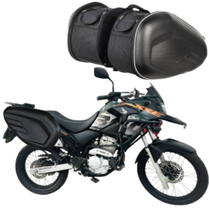 Alforge Bolsa 58 L Baslu – Mala Lateral Reforçada p/ Honda CRF 1000L Africa Twin & Motos Big Trail