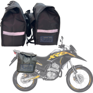 Alforge Lateral 60 L Baslu – Bolsa/Mala Super Reforçada p/ Moto – Alta Resistência & Qualidade Premium