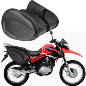 Alforge Lateral 58 L Baslu – Bolsa/Mala Reforçada p/ Honda NXR 160 Bros & Motos Universais