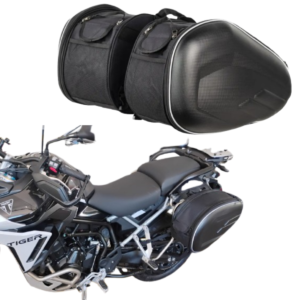 Alforge/Bolsa Lateral 58 L Baslu – Baú Flexível Reforçado p/ Suzuki V-Strom 650 & Motos Universais
