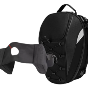 Baú/Mochila 37 L Baslu + Bolsa de Tanque 5 L – Kit Premium para Motos