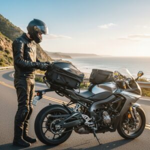 Baú Bauleto Bolsa para Moto Baslu 37L – Super Premium Luxo