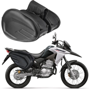 Alforge Bolsa 58 L Baslu – Bag Lateral Reforçada p/ Honda NXR 125 / 150 / 160 Bros