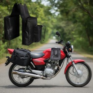 Bolsa Alforge de Tanque 10 L Baslu – Mala Lateral p/ Honda CB300R / CB300